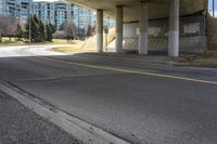 Residential Road: Asphalt Underpass