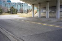 Residential Road: Asphalt Underpass