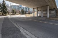 Residential Road: Asphalt Underpass