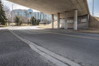 Residential Road: Asphalt Underpass