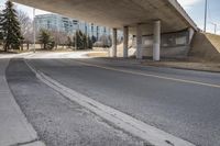 Residential Road: Asphalt Underpass