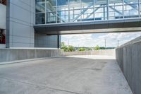 Residential Road with Bridge Underpass in Toronto