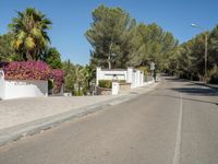 Residential Road in Mallorca, Spain 001