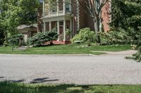 Residential Road in Toronto, Canada