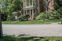 Residential Road in Toronto, Canada