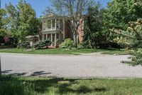 Residential Road in Toronto, Canada