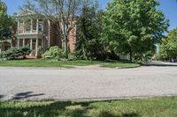 Residential Road in Toronto, Canada