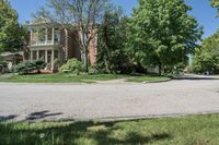 Residential Road in Toronto, Canada