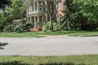 Residential Road in Toronto, Canada