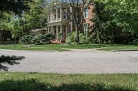 Residential Road in Toronto, Canada