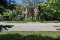 Residential Road in Toronto, Canada