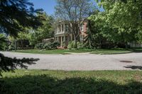 Residential Road in Toronto, Canada