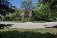 Residential Road in Toronto, Canada