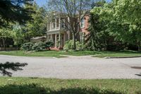 Residential Road in Toronto, Canada