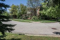 Residential Road in Toronto, Canada