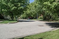 Residential Roads in Toronto, Canada