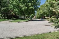 Residential Roads in Toronto, Canada