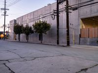 Residential Roads of Los Angeles at Dawn