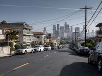 Residential Roads in Los Angeles, USA