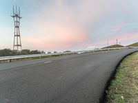Residential Street at Dawn in Suburban City