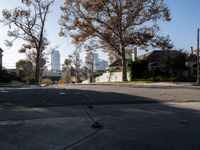 Residential Streets of Los Angeles, California