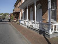 Residential Streets of Tennessee: Brownstone Buildings and Stone Walls