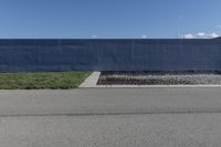 Residential Suburb in Ontario: Asphalt Road and Clear Sky