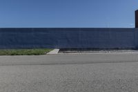 Residential Suburb in Ontario: Asphalt Road and Clear Sky