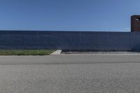 Residential Suburb in Ontario: Asphalt Road and Clear Sky