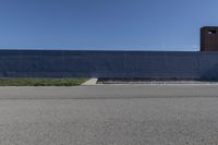 Residential Suburb in Ontario: Asphalt Road and Clear Sky