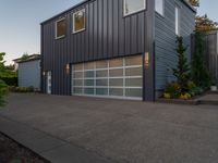 Residential Villa in the USA on a Concrete Street