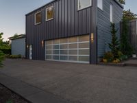 Residential Villa in the USA on a Concrete Street