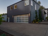 Residential Villa in the USA on a Concrete Street