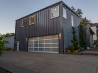 Residential Villa in the USA on a Concrete Street