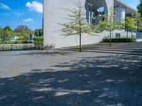 River in Berlin: Shadows Cast on the Surface