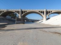 Riverside Bridge in Los Angeles, California