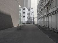 Road of Berlin: Monochrome White Asphalt