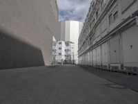 Road of Berlin: Monochrome White Asphalt