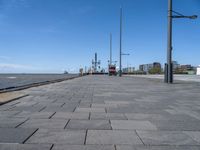 Straight Road in Bremen Harbor, Germany