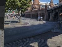 Road, Bridge, and Underpass in Berlin City