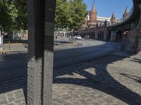 Road, Bridge, and Underpass in Berlin City