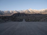 Road Through Alabama Hills: The Heart of California’s Desert Landscape