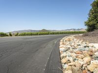 Scenic Road in California, USA