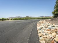 Scenic Road in California, USA