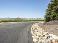 Scenic Road in California, USA