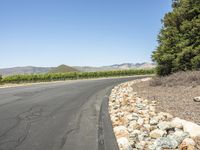 Scenic Road in California, USA