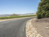 Scenic Road in California, USA