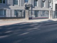 Road in the City: Asphalt in Berlin, Germany