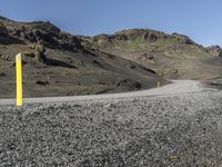 the empty road is very quiet during the day time lapsuve to see the beautiful landscapes