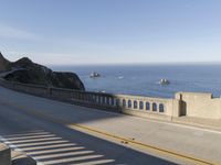 Road and Coastal Infrastructure with Mountain View